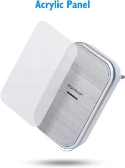 Aigostar - SETTI 2x Langaton Ovikello 230V IP44 Hopea 15 Aigostar - SETTI 2x Langaton Ovikello 230V IP44 Hopea -Talo ja puutarha myymälä aigostar setti 2x langaton ovikello 230v ip44 hopea img ai0289 05 fd 11