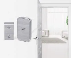 Aigostar - SETTI 2x Langaton Ovikello 230V IP44 Hopea 17 Aigostar - SETTI 2x Langaton Ovikello 230V IP44 Hopea -Talo ja puutarha myymälä aigostar setti 2x langaton ovikello 230v ip44 hopea img ai0289 07 fd 11