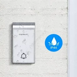 Aigostar - SETTI 2x Langaton Ovikello 230V IP44 Valkoinen