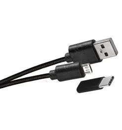 Autolaturi 2,1A + Micro USB-kaapeli