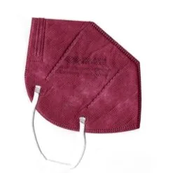 DEXXON MEDICAL Hengityssuojain FFP2 NR Viininpunainen 20kpl