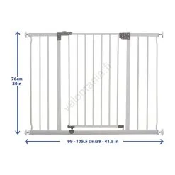Dreambaby - Turvaportti LIBERTY 99-105,5 Cm -Talo ja puutarha myymälä dreambaby turvaportti liberty 99 105 5 cm img ag0192 04 fd 11