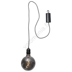 Eglo - LED LED Joulukoriste Ulkokäyttöön LED/0,06W/4xAA IP44 Musta