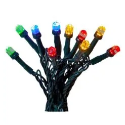 Eglo - LED-valoketju Ulkokäyttöön 100xLED/1 Toiminto 7,5m IP44 Monivärinen