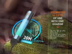 Fenix ECPBLCK - LED Ladattava Taskulamppu Virtapankilla USB IP68 1600 Lm 504 H Musta -Talo ja puutarha myymälä fenix ecpblck led ladattava taskulamppu virtapankilla usb ip68 1600 lm 504 h musta img fe0040 06 fd 11