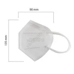 Hengityssuojain Lasten Koko FFP2 ROSIMASK MR-12 NR Valkoinen 20kpl -Talo ja puutarha myymälä hengityssuojain lasten koko ffp2 rosimask mr 12 nr valkoinen 20kpl img sl9918 20ks 3 fd 11