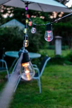 Immax NEO 07900L - LED RGBW Himmennettävä Ulkokoristevaloketju GARLAND LED/15W/230V 15m Wi-Fi Tuya IP65 + Kaukosäädin -Talo ja puutarha myymälä immax neo 07900l led rgbw himmennettava valoketju led 15w 230v 15m wi fi tuya ip65 kaukosaadin img im1012 14 fd 11