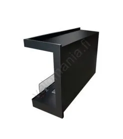 InFire - Kulma BIO Takka 84x54 Cm 3kW Musta -Talo ja puutarha myymälä infire kulma bio takka 84x54 cm 3kw musta img if0023 6 fd 11