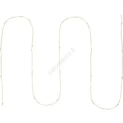 LED-jouluketju 20xLED/2xAA 2,3m Lämmin Valkoinen