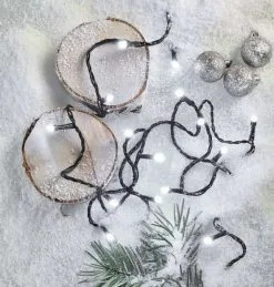 LED-jouluketju Ulkokäyttöön 120xLED/8 Tilaa 17m IP44 Kylmä Valkoinen