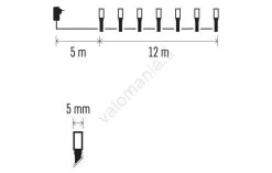 LED-jouluketju Ulkokäyttöön 120xLED/8 Tilaa 17m IP44 Kylmä Valkoinen -Talo ja puutarha myymälä led jouluketju ulkokayttoon 120xled 8 tilaa 17m ip44 kylma valkoinen img ems589 7 fd 11