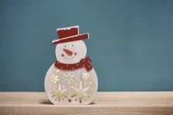 LED-joulukoriste 5xLED/2xAA Lumiukko -Talo ja puutarha myymälä led joulukoriste 5xled 2xaa lumiukko img ems710 3 fd 11