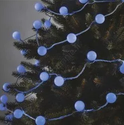 LED-jouluvalot Ulkokäyttöön 40xLED/9m IP44 Sininen