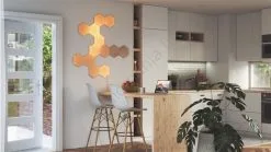 Nanoleaf - SET 13x Himmennettävä LED-paneeli HEXAGONS LED/2W/230V -Talo ja puutarha myymälä nanoleaf nl52 k 3002hb 13pk setti 13x himmennettava led paneeli hexagons led 2w 230v img nl0029 2 fd 11