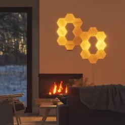 Nanoleaf - SET 13x Himmennettävä LED-paneeli HEXAGONS LED/2W/230V -Talo ja puutarha myymälä nanoleaf nl52 k 3002hb 13pk setti 13x himmennettava led paneeli hexagons led 2w 230v img nl0029 8 fd 11