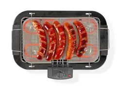 Sähkögrilli 2000W / 230V -Talo ja puutarha myymälä nedis bbqe110bk sahkogrilli 2000w 230v img ne0318 6 fd 11