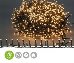 LED Valoketju Ulkokäyttöön 1200xLED/7 Toimintoa 27m IP44 Lämmin Valkoinen -Talo ja puutarha myymälä nedis clcc1200 led valoketju ulkokayttoon 1200xled 7 toimintoa 27m ip44 lammin valkoinen img ne0520 8 fd 11