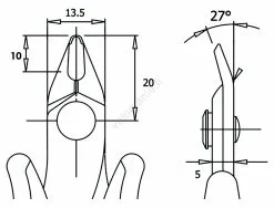 Talo ja puutarha myymälä -Talo ja puutarha myymälä nedis pg tre03nb halkaisupihdit 128 mm img ne0355 2 fd 11