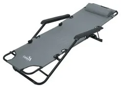 Säädettävä Kokoontaittuva Tuoli Harmaa/musta -Talo ja puutarha myymälä saadettava kokoontaittuva tuoli harmaa musta img cp0098 5 fd 11