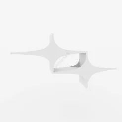 Seinähylly SUSEN 69x135 Cm Valkoinen