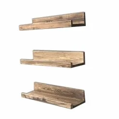 SETTI 3x Seinähylly 6x50 Cm Ruskea -Talo ja puutarha myymälä setti 3x seinahylly 6x50 cm ruskea img as0937 04 fd 11