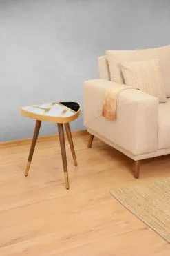 Sivupöytä LINY 45x45 Cm Monivärinen