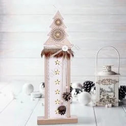 LED Joulukoriste 10xLED/2xAA Puu -Talo ja puutarha myymälä solight 1v236 led joulukoriste 10xled 2xaa puu img sl1017 2 fd 11