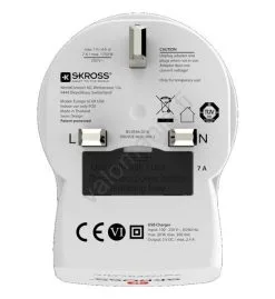 Solight PA28USB - Matkasovitin UK 230V + 2x USB -portti -Talo ja puutarha myymälä solight pa28usb matkasovitin uk 230v 2x usb portti img sl0994 6 fd 11