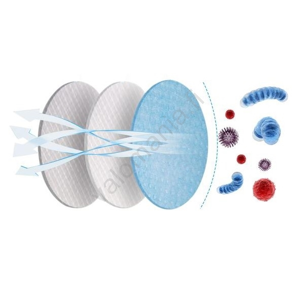 Suojavarusteet - Hengityssuojain FFP2 NR CE 2163 500kpl 3 Suojavarusteet - Hengityssuojain FFP2 NR CE 2163 500kpl