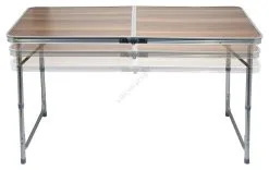 Taitettava Retkeilypöytä Ruskea/kromi -Talo ja puutarha myymälä taitettava retkeilypoyta ruskea kromi img cp0095 4 fd 11