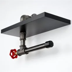 WC-paperiteline Hyllyllä BORU Musta 13 WC-paperiteline Hyllyllä BORU Musta -Talo ja puutarha myymälä wc paperiteline hyllylla boru musta img as1293 05 fd 11