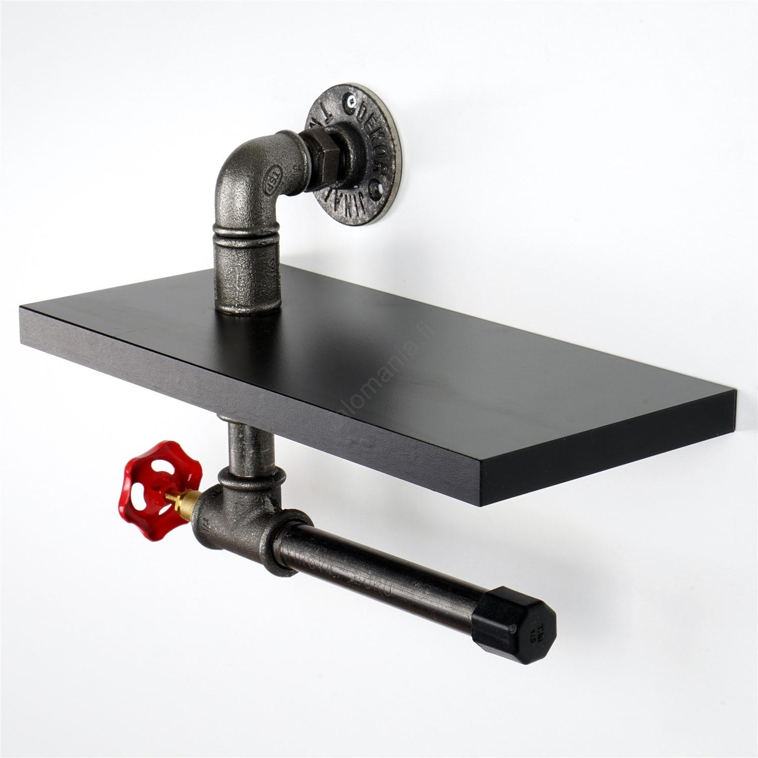 WC-paperiteline Hyllyllä BORU Musta 9 WC-paperiteline Hyllyllä BORU Musta - Image 7