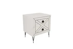 Yöpöytä LUNA 50x55 Cm Valkoinen -Talo ja puutarha myymälä yopoyta luna 50x55 cm valkoinen img as1341 10 fd 11